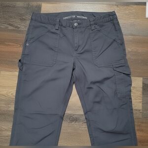 Duluth Trading Co. Women’s Gray Cargo Pants Size 8 x 31 - EUC Like New